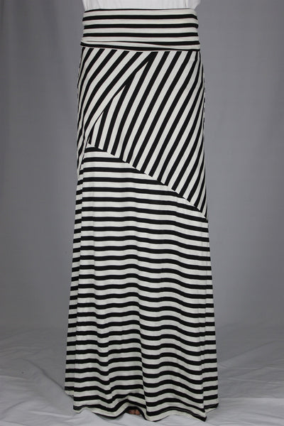 Junior Stripe Maxi Skirt, Sizes S-L