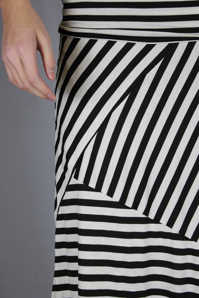 Junior Stripe Maxi Skirt, Sizes S-L