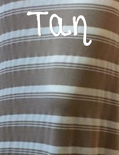 Junior Striped Long Skirt